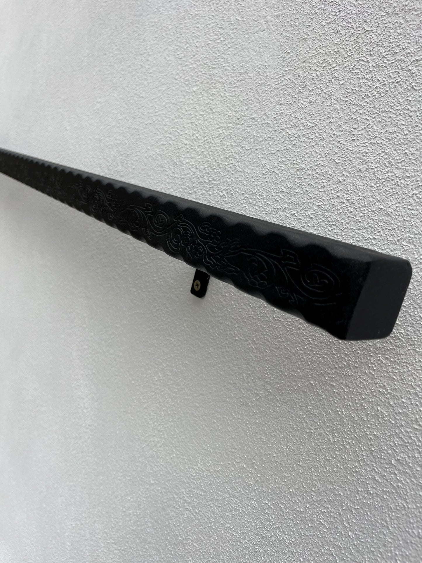2 Handmade Wooden Handrail – Natural Finish | Custom Size | Wall Mounted Stair Railing | LIve edge |Rustic Modern Decor | EU Made (Copy)